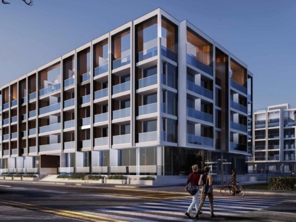 Binghatti Galaxy residential building exterior in JVC