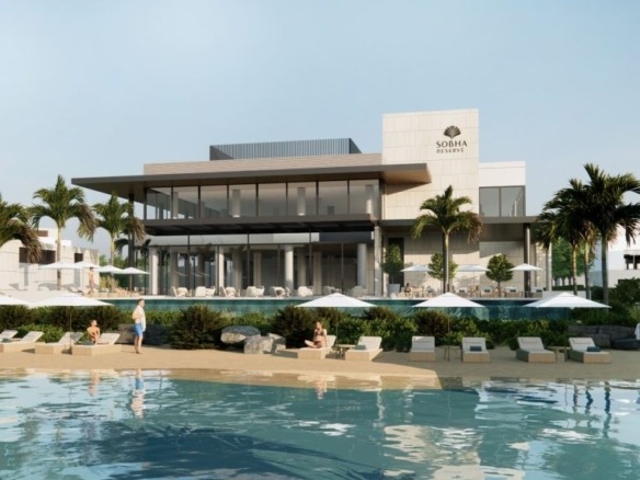 Sobha Reserve luxury villa community exterior in Dubailand