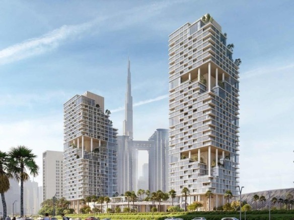 Verve by Meraas residential building exterior in Jumeirah Dubai