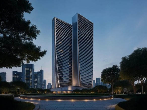 Akala Hotel & Residences Dubai – exterior view of modern towers in DIFC