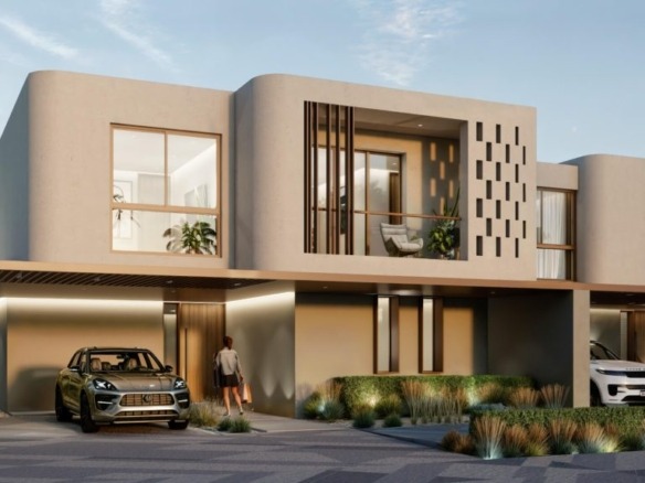 Al Tay Hills residential project – front view / building exterior