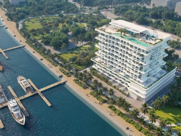 Ayamore Residence infinity rooftop pool overlooking sea