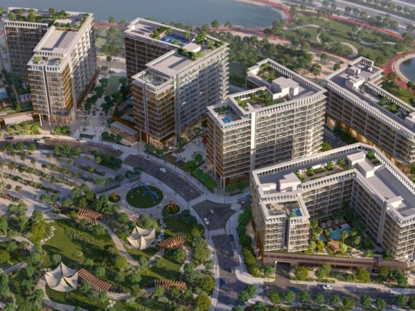 Park Five Dubai Production City exterior view