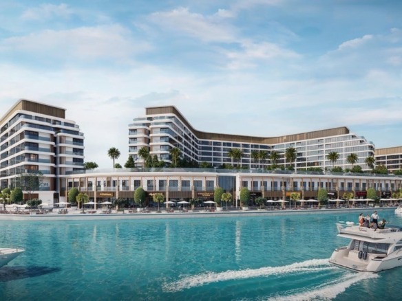 Bayfront Marina Residences Sobha Siniya Island waterfront view