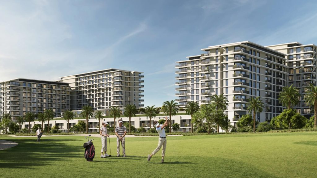 Golf Hills 2 3 BHK apartment living room Dubai