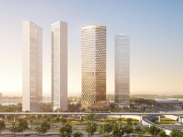 One B Tower Dubai skyline view – Sheikh Zayed Road luxury apartments