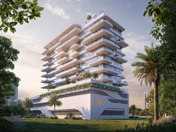 Modern living room 2 BHK RISE by Blanco Thornton Dubai