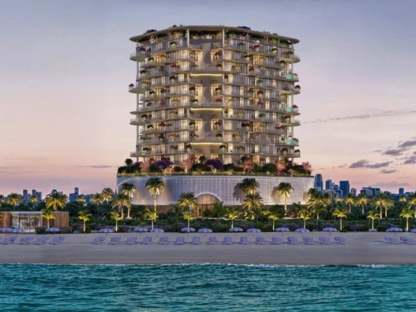 Villa Del Brunello exterior view – Dubai Islands luxury beachfront residence