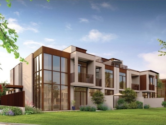 Mudon Al Ranim Phase 7 townhouse exterior view
