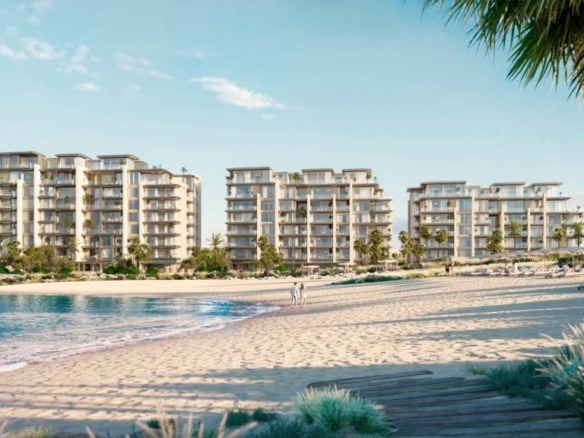 Solaya La Mer Dubai luxury beachfront penthouse exterior view