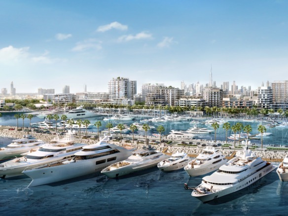 Seagate Rashid Yachts & Marina Waterfront Exterior View
