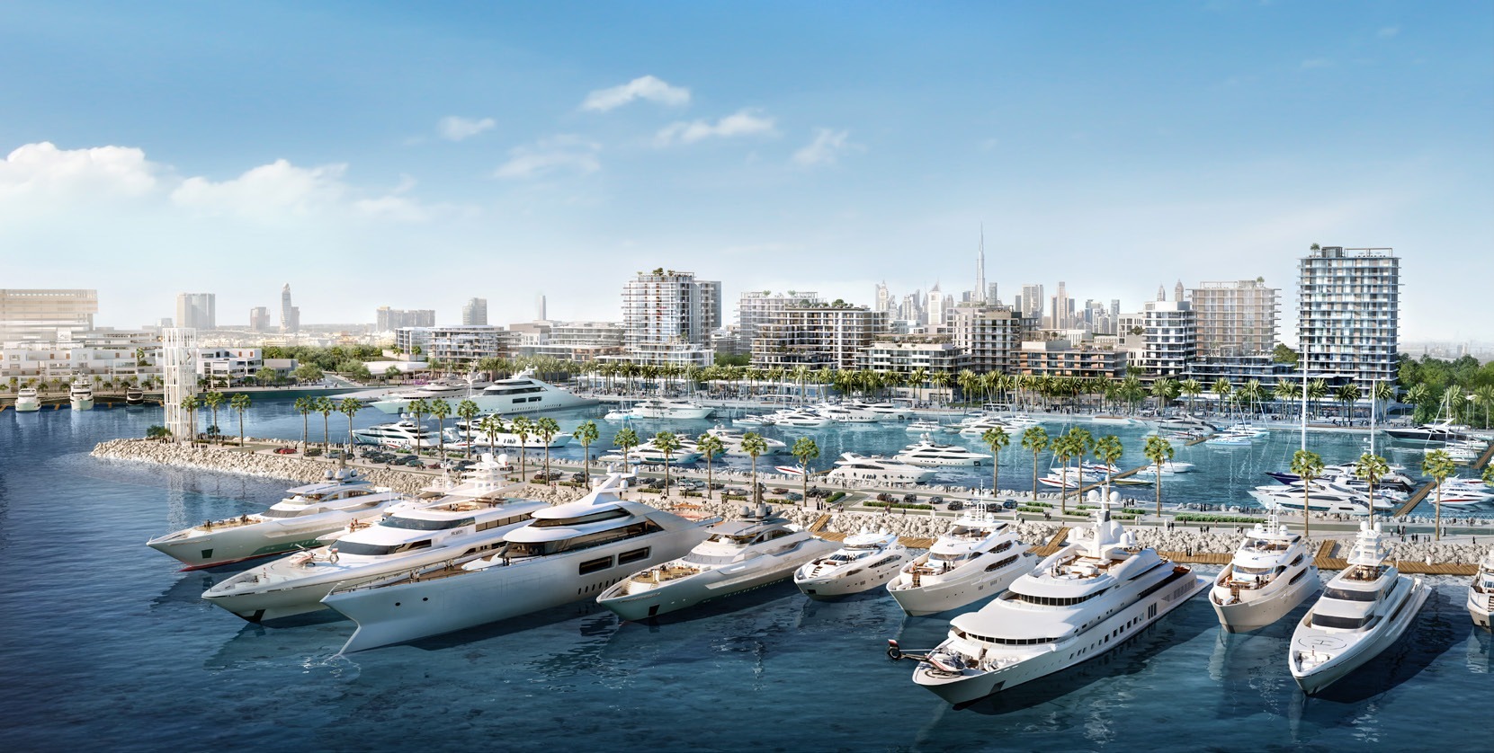 1 Seagate Rashid Yachts & Marina Waterfront Exterior View