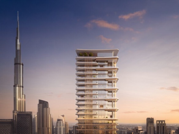 Address Grand Downtown exterior view Dubai