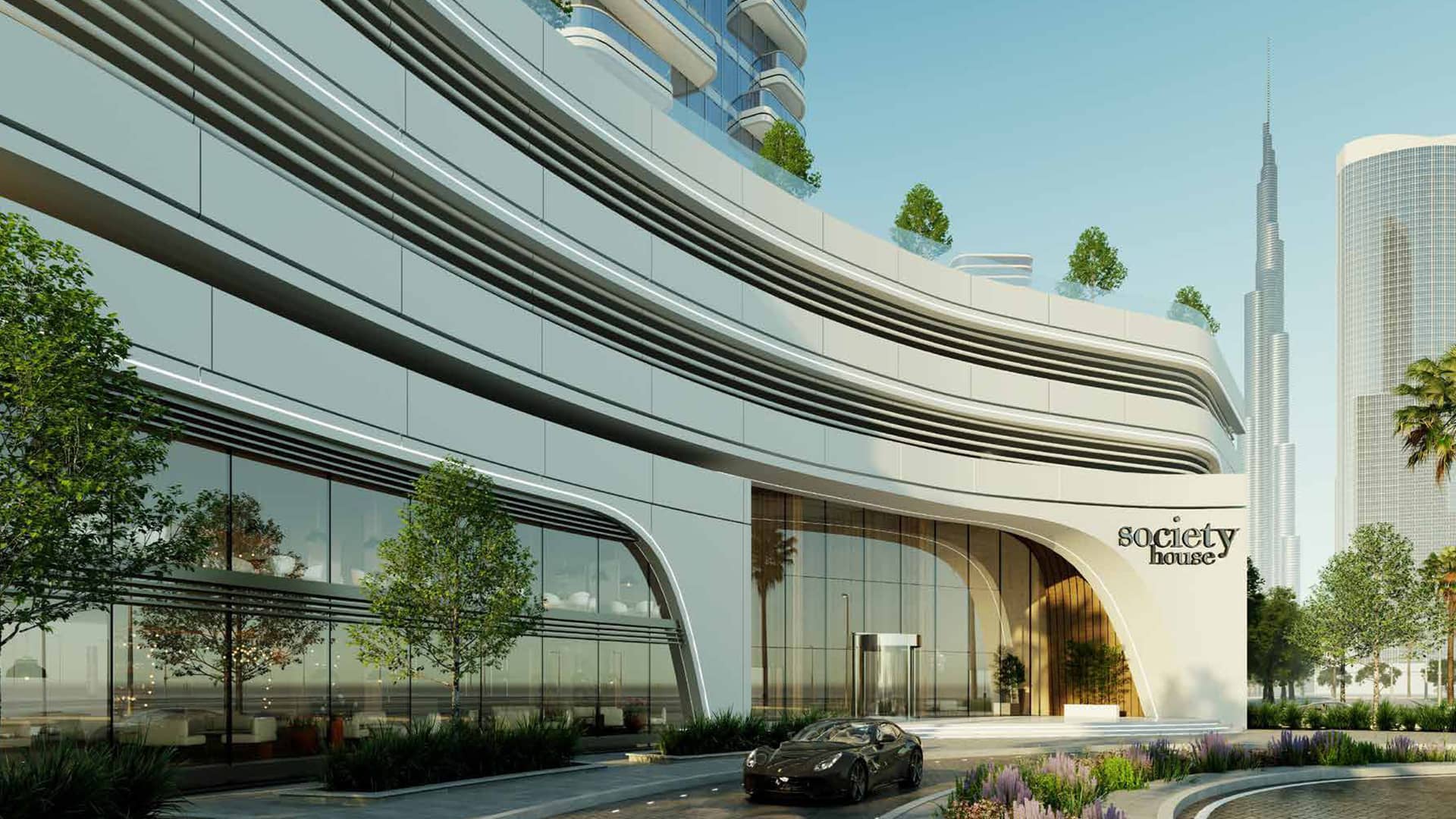 Society House Downtown Dubai luxury tower exterior