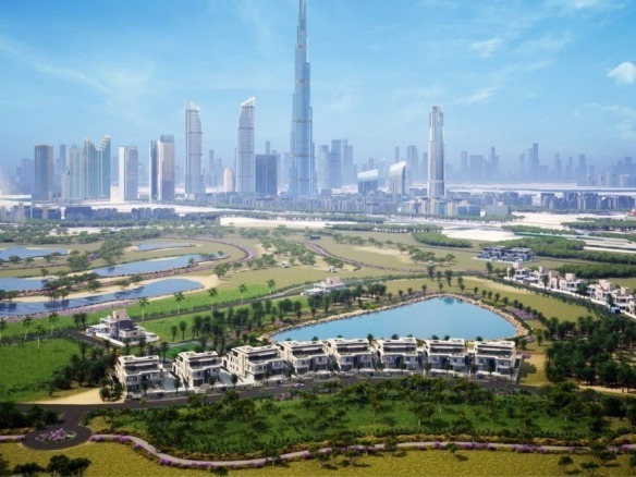 MAG Eye District 7 Dubai residential community exterior