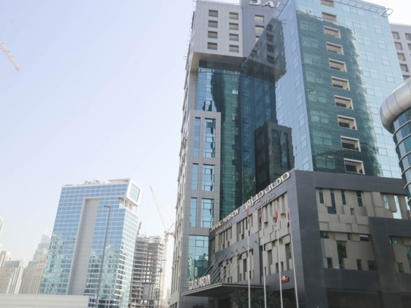 DAMAC Maison Business Bay Dubai residential serviced tower exterior