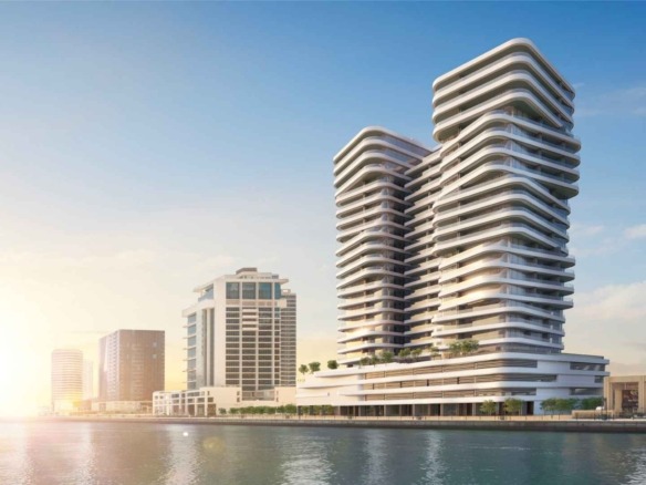 DG1 Living Business Bay Dubai canal view residential tower