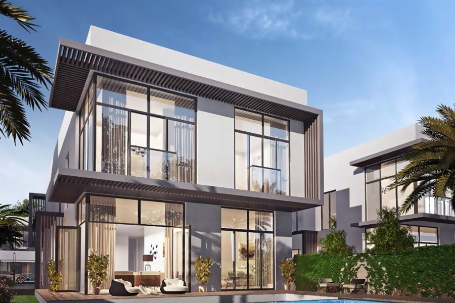 1 Hartland Gardenia townhouses exterior Mohammed Bin Rashid City