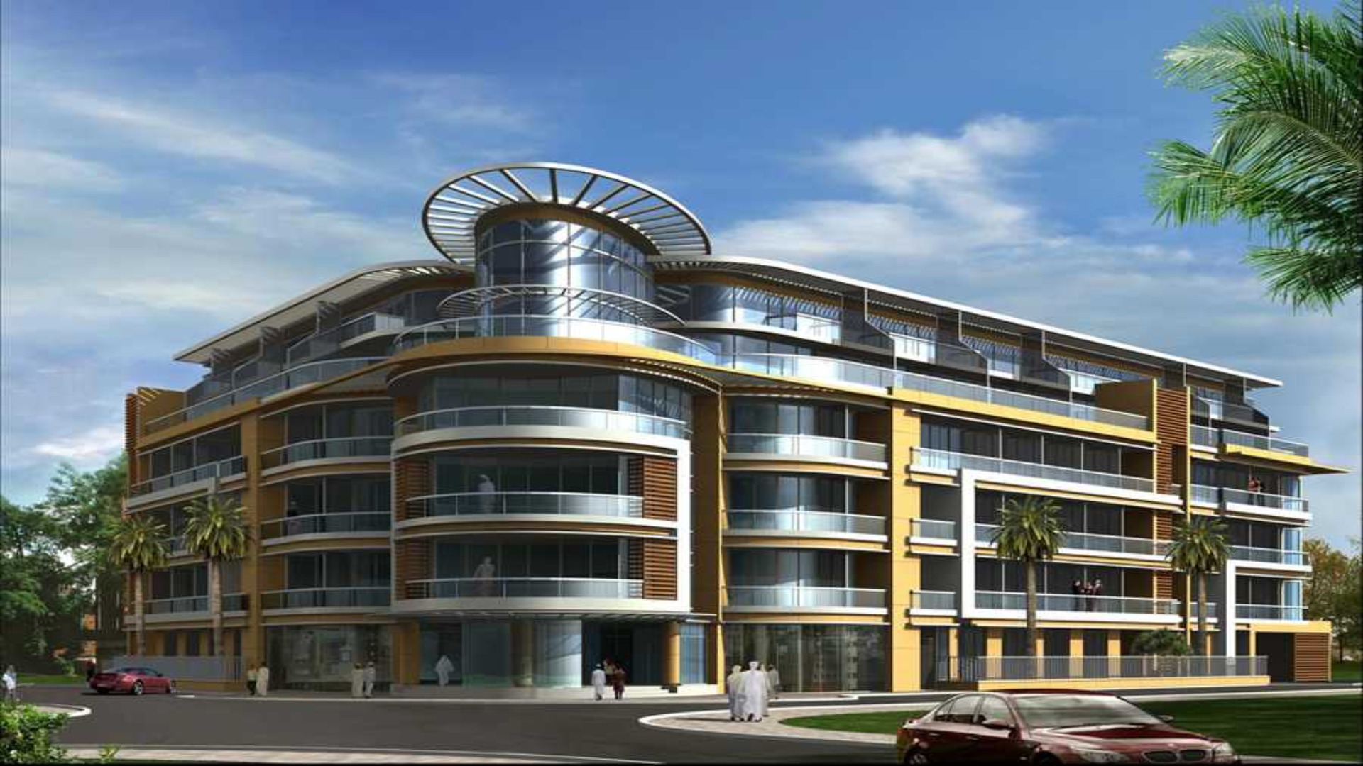 1 Jumeirah Village Triangle community entrance Dubai