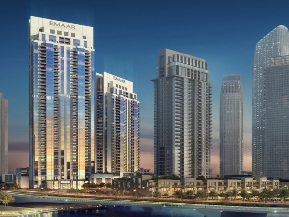 Creek Rise Dubai luxury residential towers by Emaar