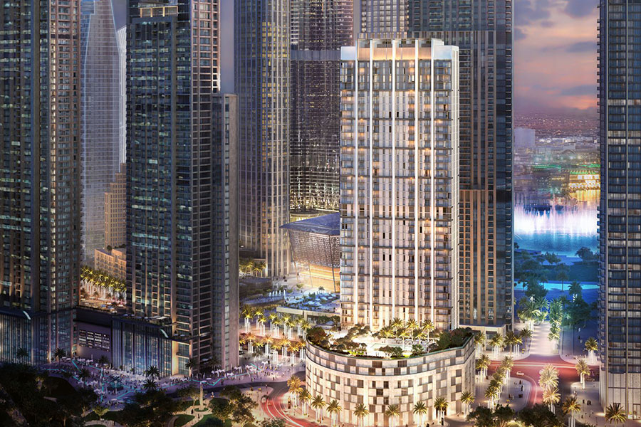 Burj Crown Downtown Dubai luxury residential tower