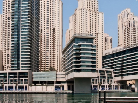 Marina Quays Dubai Marina waterfront residential towers