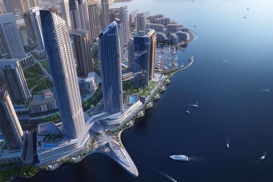 Address Harbour Point Dubai Creek Harbour waterfront apartments