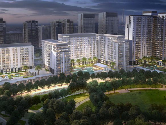 Park Ridge Dubai Hills Estate luxury apartments and podium homes