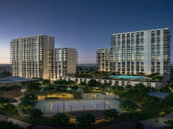 Hillsedge Dubai Hills Estate luxury apartments exterior