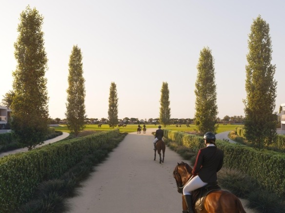 Grand Polo 2 Dubai luxury villas exterior view