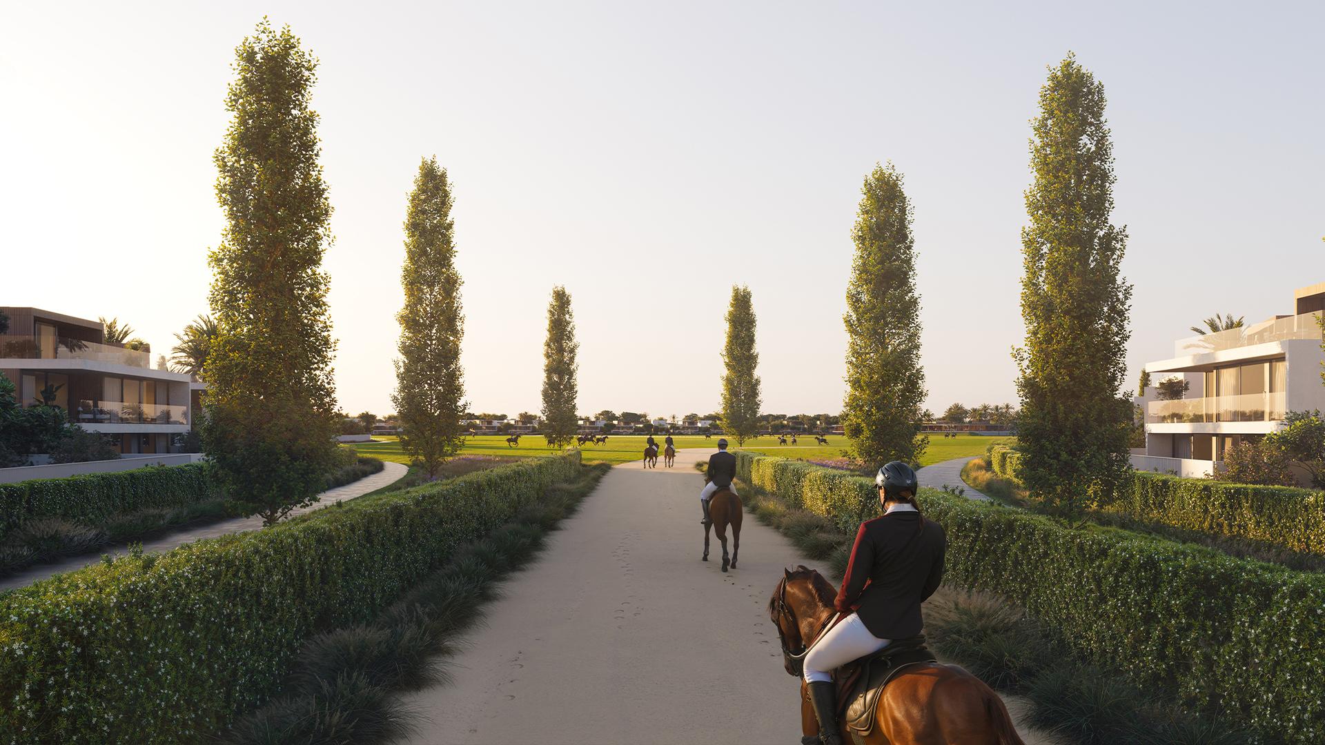 Grand Polo 2 Dubai luxury villas exterior view