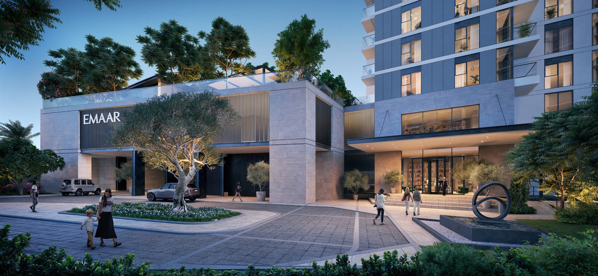 1 Golf Hillside Dubai Hills Estate apartment exterior