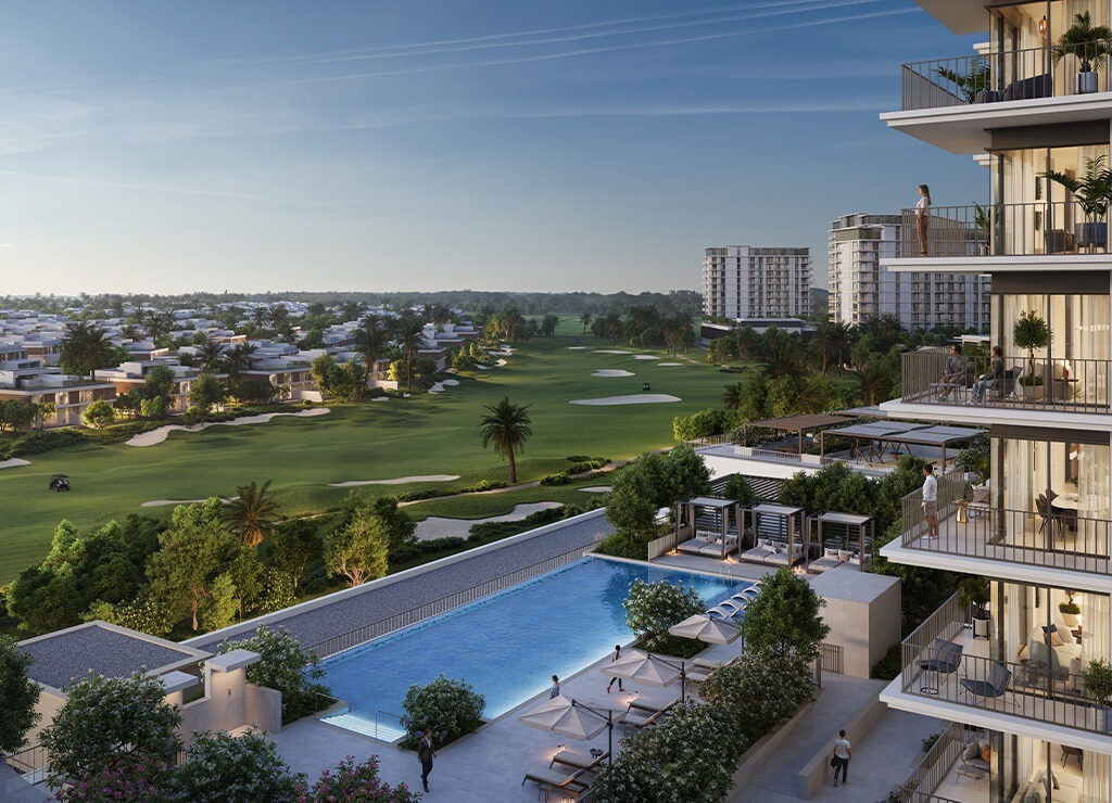 Golf Verge 2 Emaar South golf course view exterior
