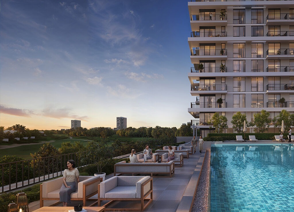 Golf Meadow 3 Emaar South exterior facade