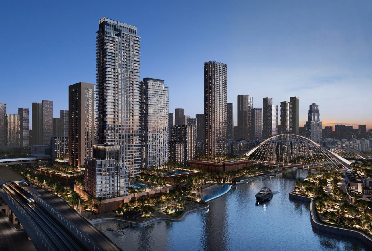 1 Aeon Dubai Creek Harbour Waterfront Exterior View