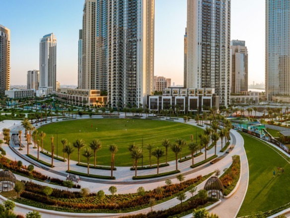 Arlo Dubai Creek Harbour Waterfront Exterior View