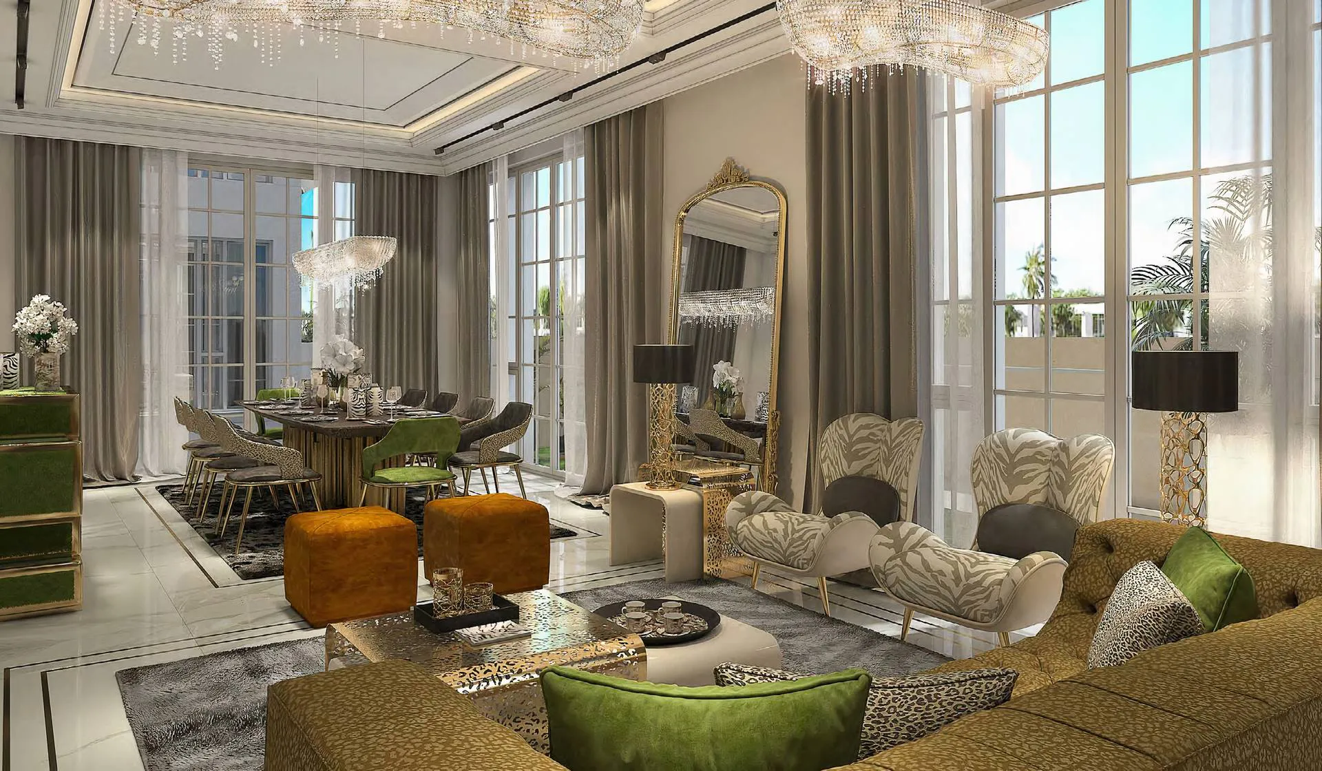 Elitz by Danube Properties Dubai JVC twin towers exterior