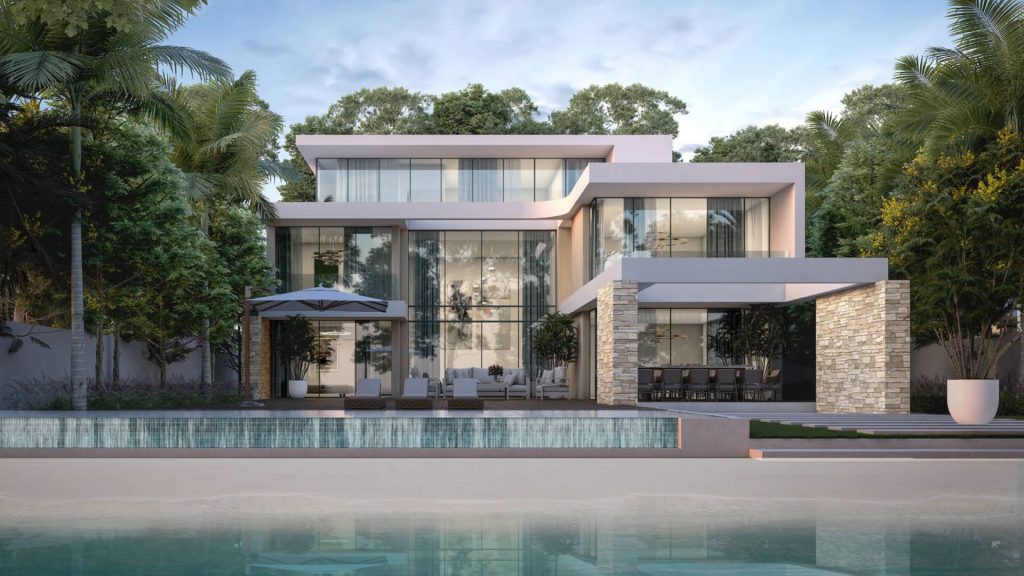 Coral Beach Villas beachfront luxury 5‑bedroom villas on Siniya Island UAE