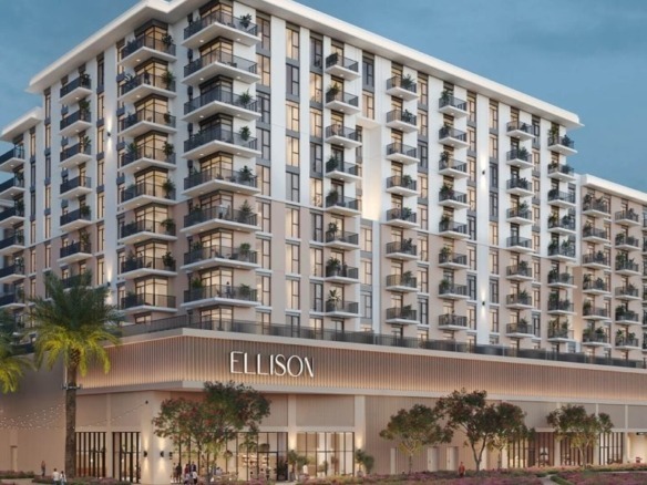 Ellison Town Square Dubai residential building exterior