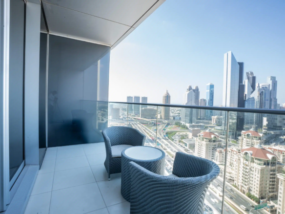 The Address BLVD Sky Collection Downtown Dubai Exterior Skyline View