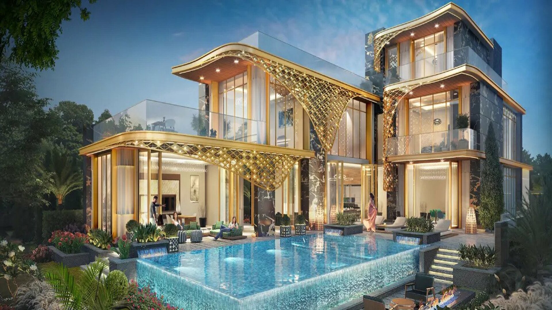 gems-estates-183132-125416 Gems Estates DAMAC Hills luxury villa exterior Dubai