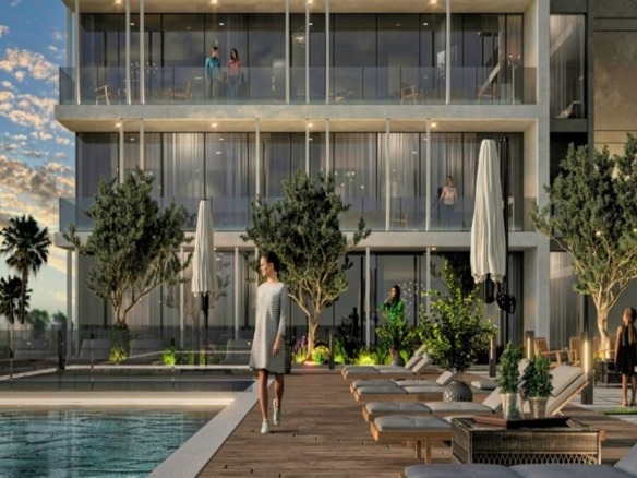 Talia Residences Al Furjan Dubai exterior facade