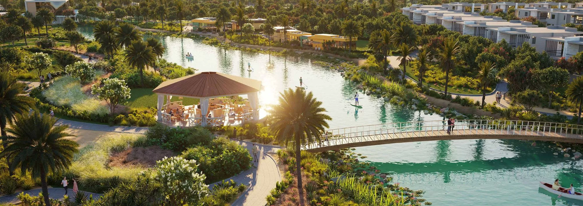 Park Greens luxury 5 bedroom twin villas in DAMAC Hills 2 Dubai