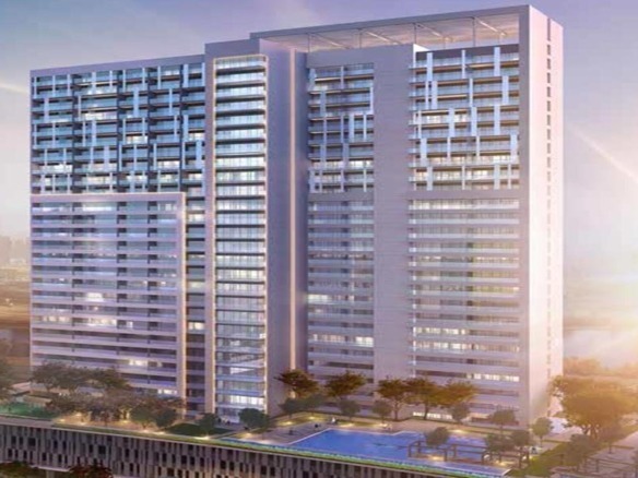 Reva Residences exterior view in Dubai