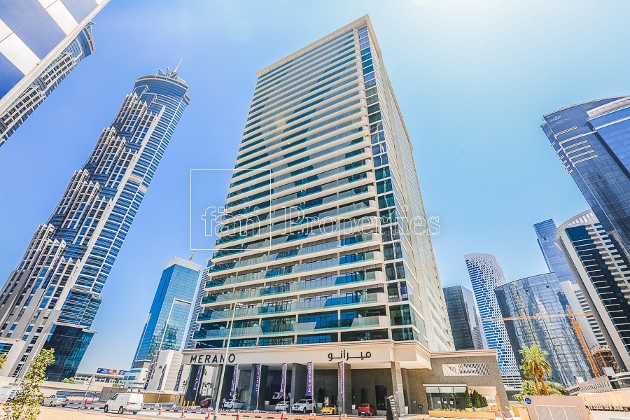 1 Merano Tower residential building in Business Bay Dubai