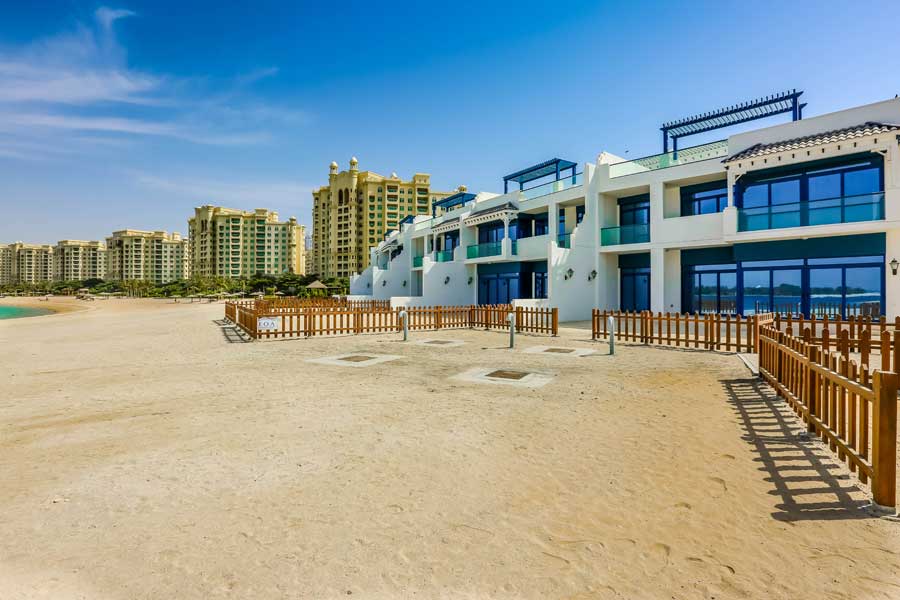 Palma Residence beachfront townhouses at Palm Jumeirah