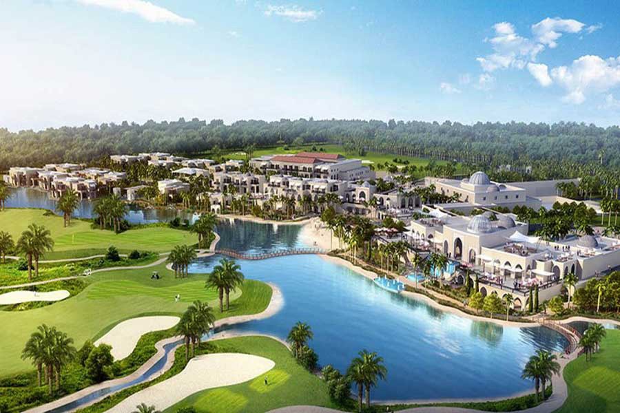 Belair luxury golf course villas in DAMAC Hills Dubai