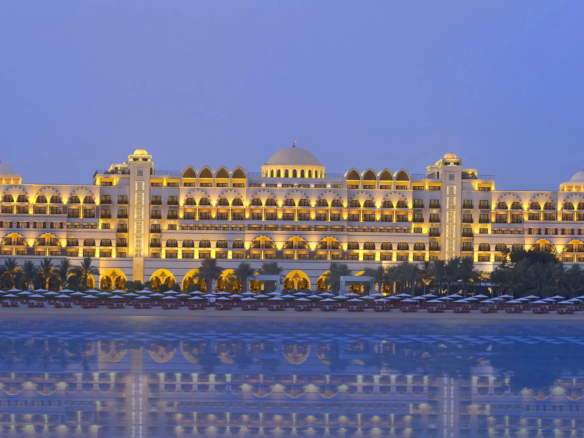 Jumeirah Zabeel Saray Royal Residences villa exterior on Palm Jumeirah