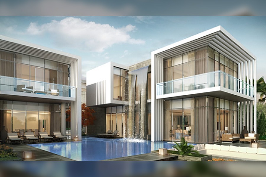 1 Trump PRVT luxury golf course villas in DAMAC Hills Dubai