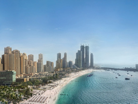 La Vie luxury beachfront residences in Jumeirah Beach Residence Dubai